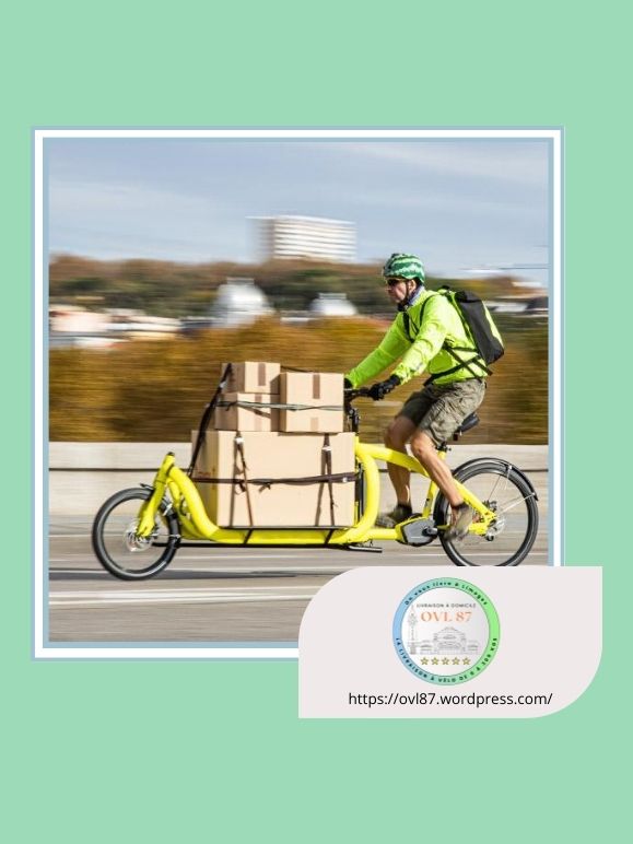 OVL87 - La cyclomobilité et la cyclologistique - Les boîtes à vélo ou le transport de marchandise et la livraison à vélo en guise de mobilité propre